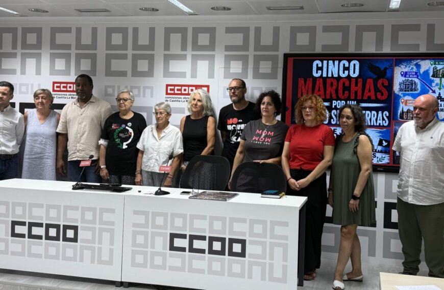 Convocatoria de la Plataforma No a la Guerra de Toledo: Movilización por la Paz Global el 14 de Junio