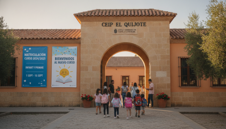 Adjudicación definitiva de admisión escolar en CLM para el curso 2026-2027