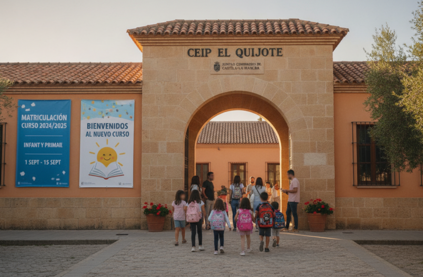 Adjudicación definitiva de admisión escolar en CLM para el curso 2026-2027