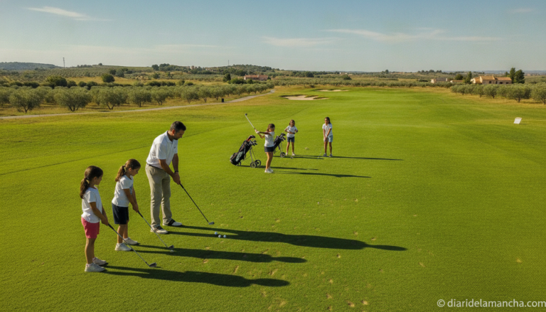 Golf escolar y ranking juvenil CLM se dan cita en Cabanillas Casa de Campo Golf