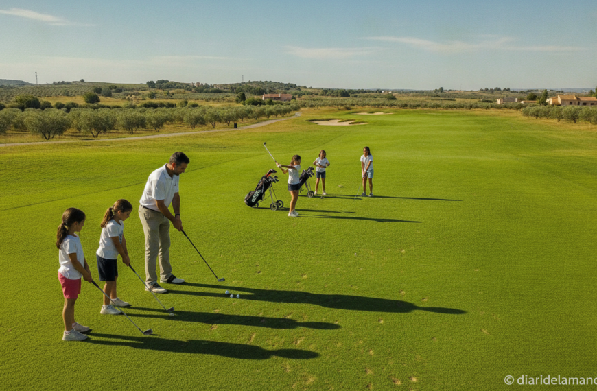 Golf escolar y ranking juvenil CLM se dan cita en Cabanillas Casa de Campo Golf