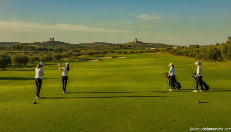 La liga femenina de golf de Castilla-La Mancha llega a Cabanillas