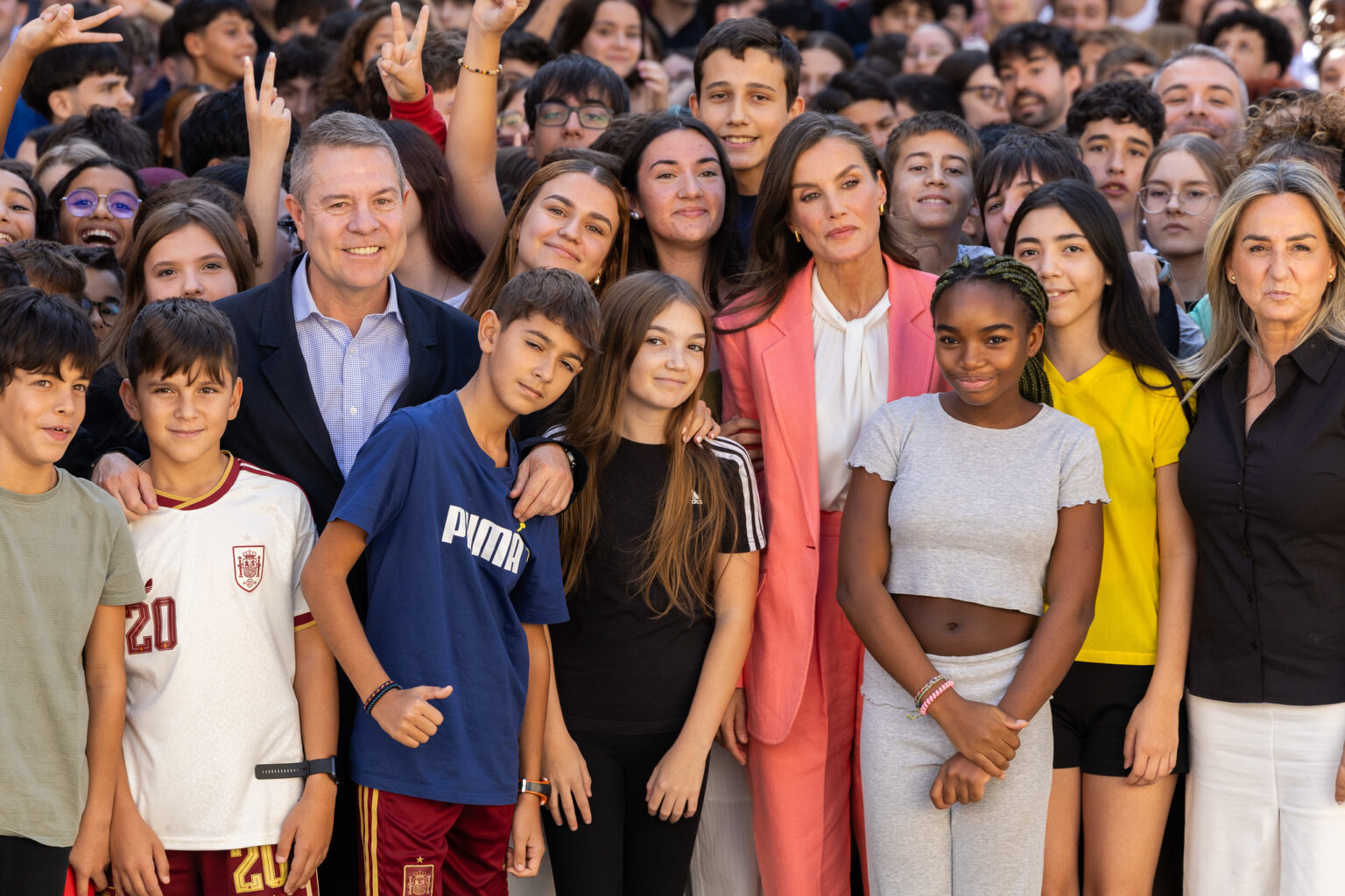 La Reina Letizia inaugura el curso de FP en el IES Ribera del Tajo de Talavera de la Reina