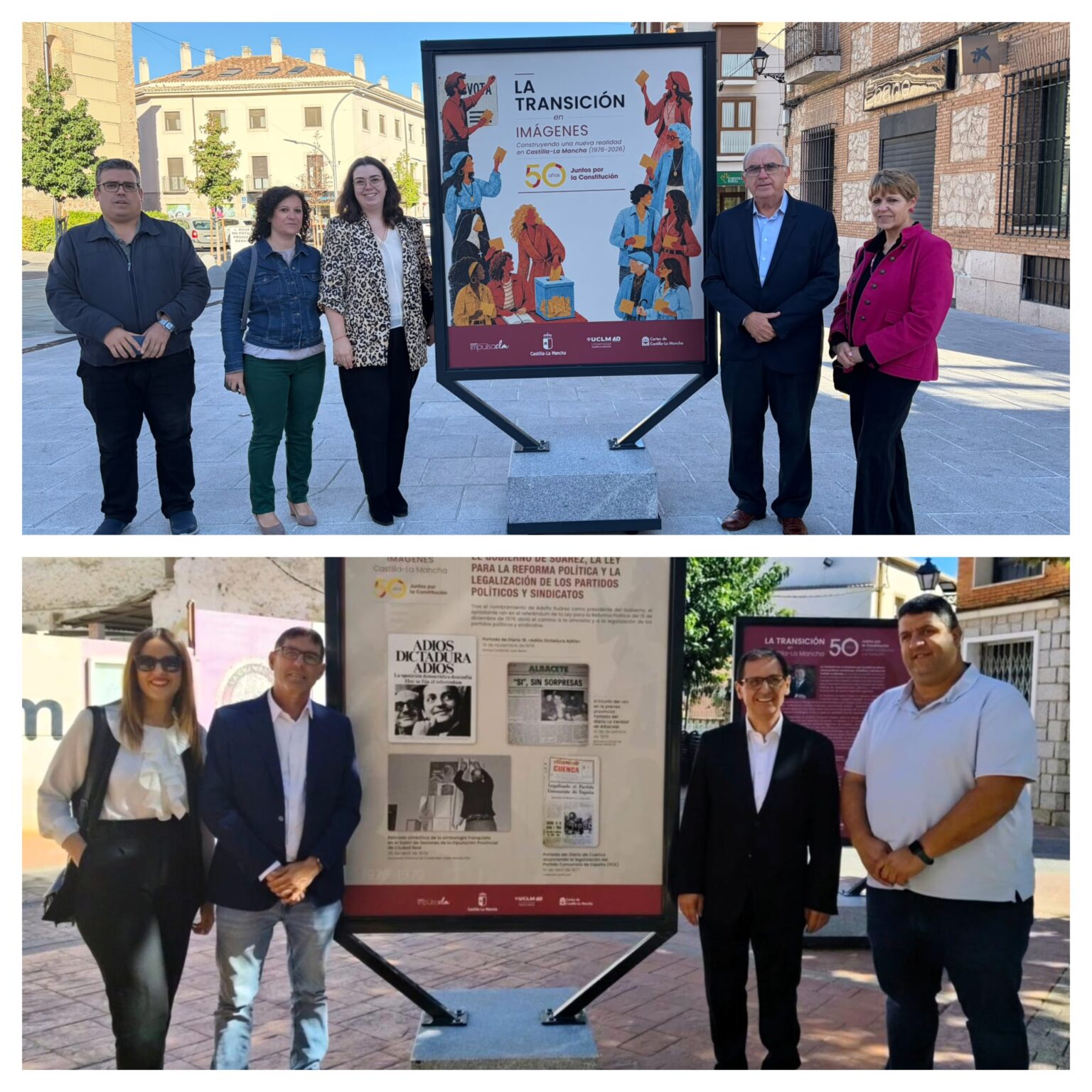 La exposición itinerante sobre la Transición llega a Villacañas y Ocaña hasta el 19 de octubre